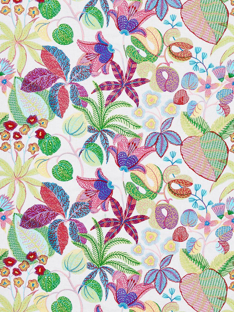 Scalamandre Greenhouse Bouquet Fabric