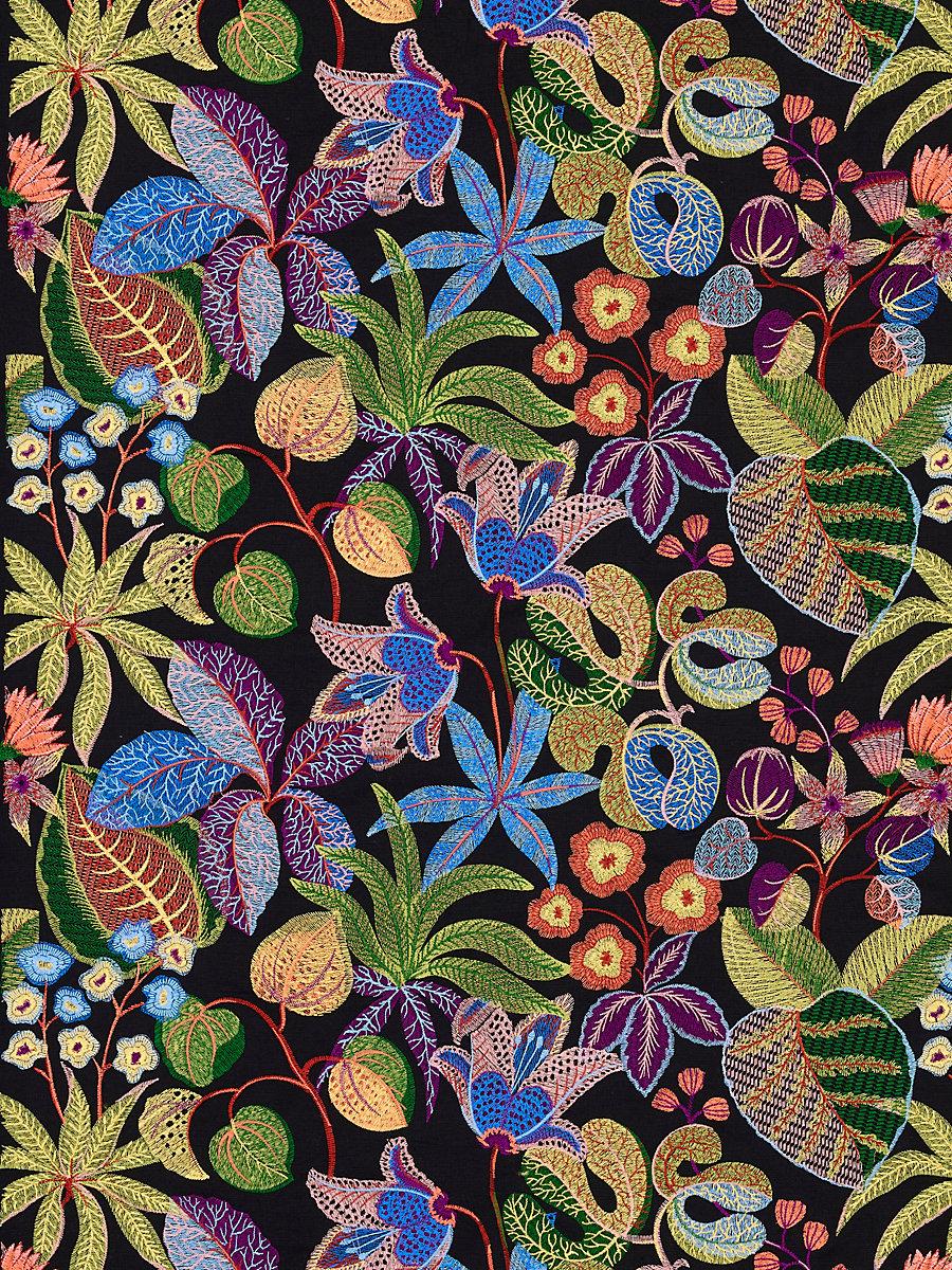 Scalamandre Greenhouse Night Shade Fabric