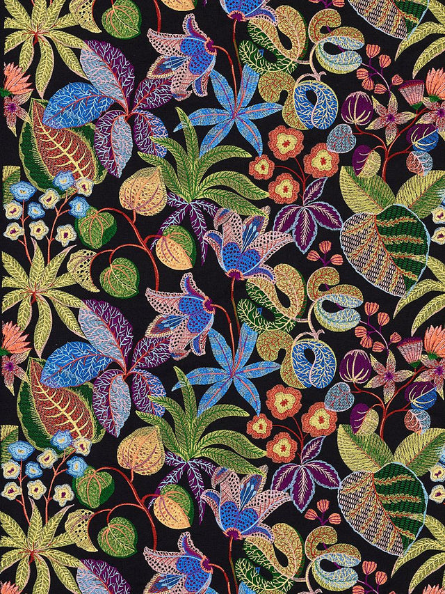 Scalamandre Greenhouse Night Shade Fabric
