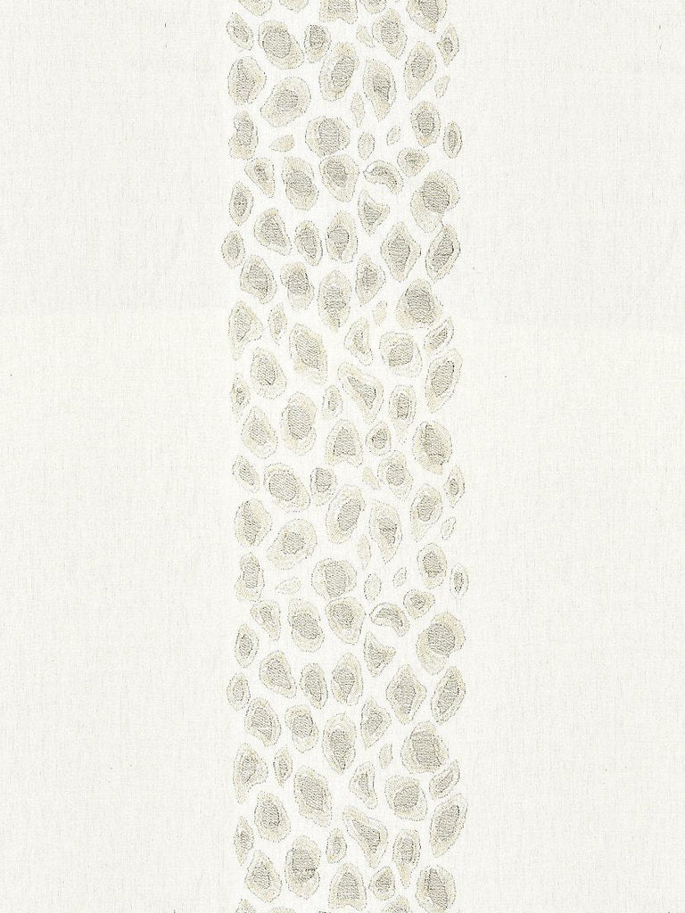 Scalamandre CATWALK EMBROIDERY PEARL Fabric
