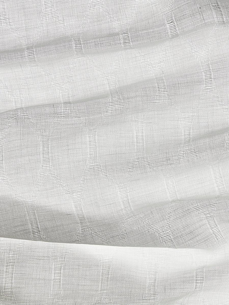 Scalamandre Saturn Sheer Off White Fabric
