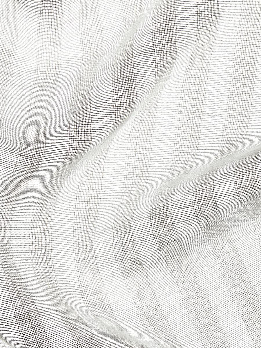 Scalamandre Moonbeam Sheer Off White Fabric