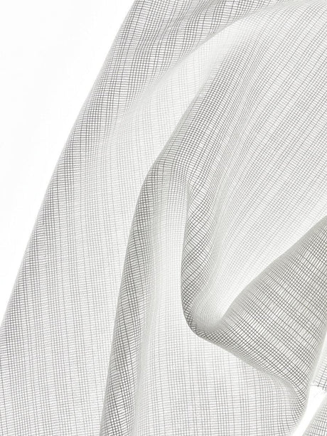 Scalamandre Crest Sheer Off White Fabric