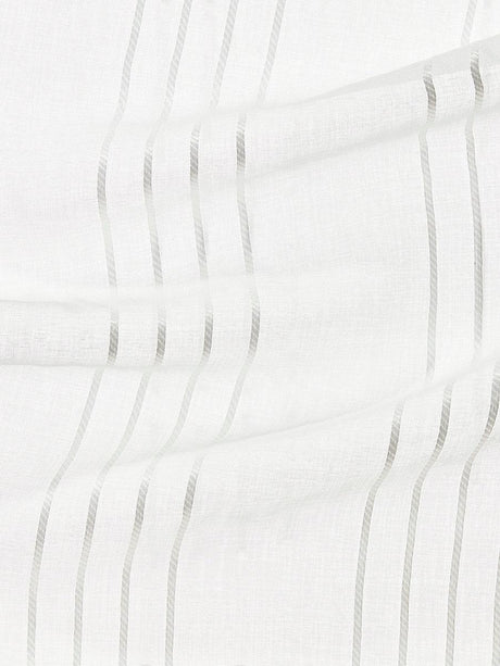 Scalamandre Trapeze Sheer Off White Fabric