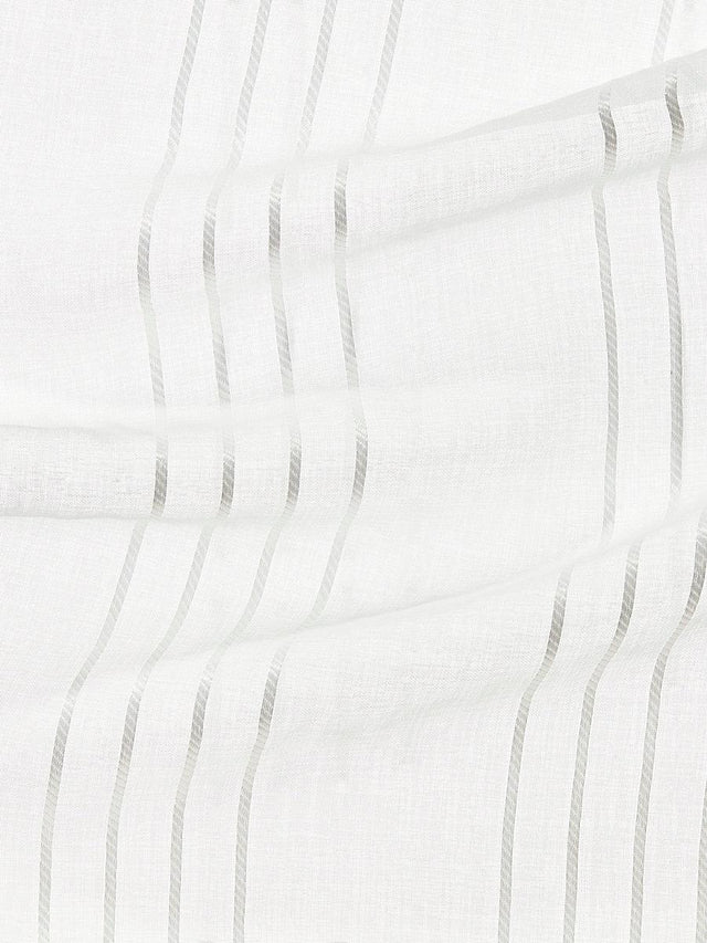 Scalamandre Trapeze Sheer Off White Fabric