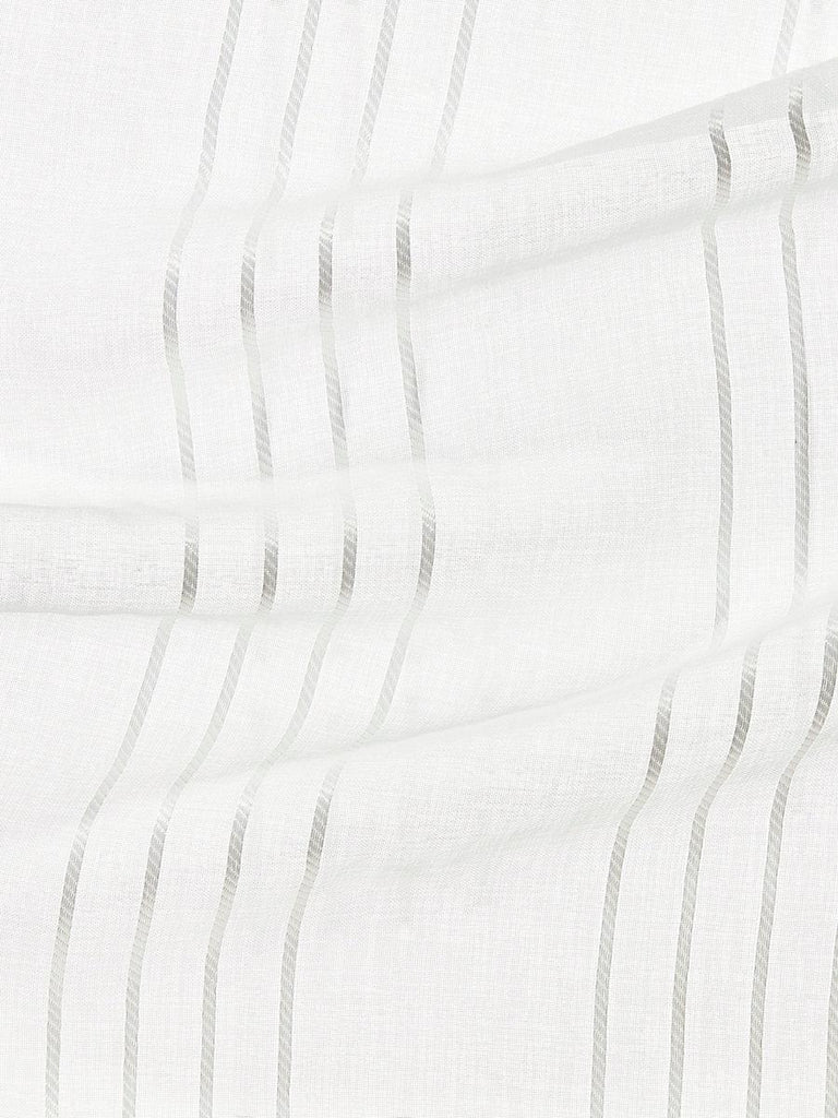 Scalamandre Trapeze Sheer Off White Fabric