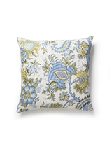 Scalamandre Met Palampore 22 X 22 - Sky And Sunlight Decorative Pillow