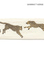 Scalamandre Leaping Cheetah Embrdry Tape Dune Trim