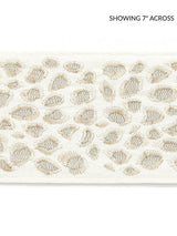 Scalamandre Catwalk Embroidered Tape Pearl Trim