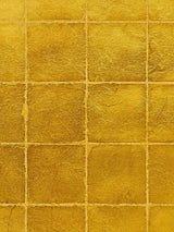 Scalamandre Golden Square Gold Wallpaper