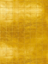 Scalamandre Golden Square Gold Wallpaper