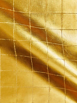 Scalamandre Golden Square Gold Wallpaper