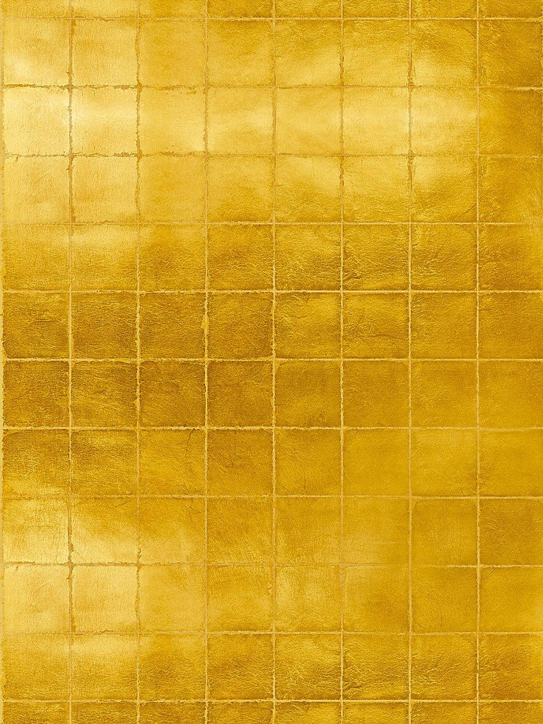 Scalamandre GOLDEN SQUARE GOLD Wallpaper