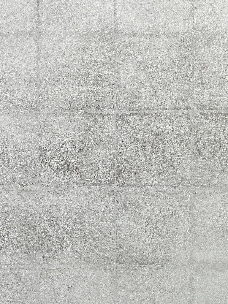 Scalamandre Silver Square Silver Wallpaper