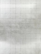 Scalamandre Silver Square Silver Wallpaper