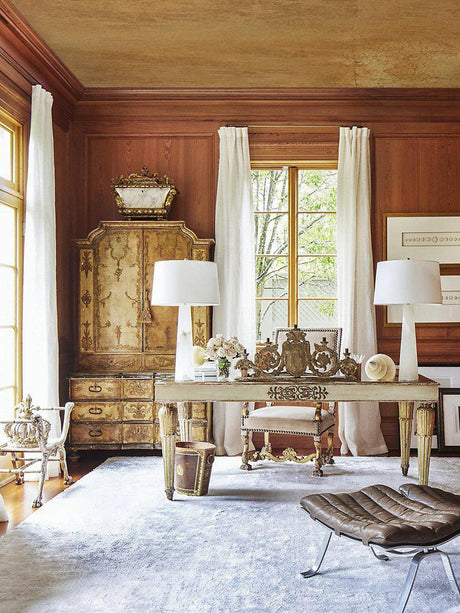 Scalamandre Treasury Gold Wallpaper