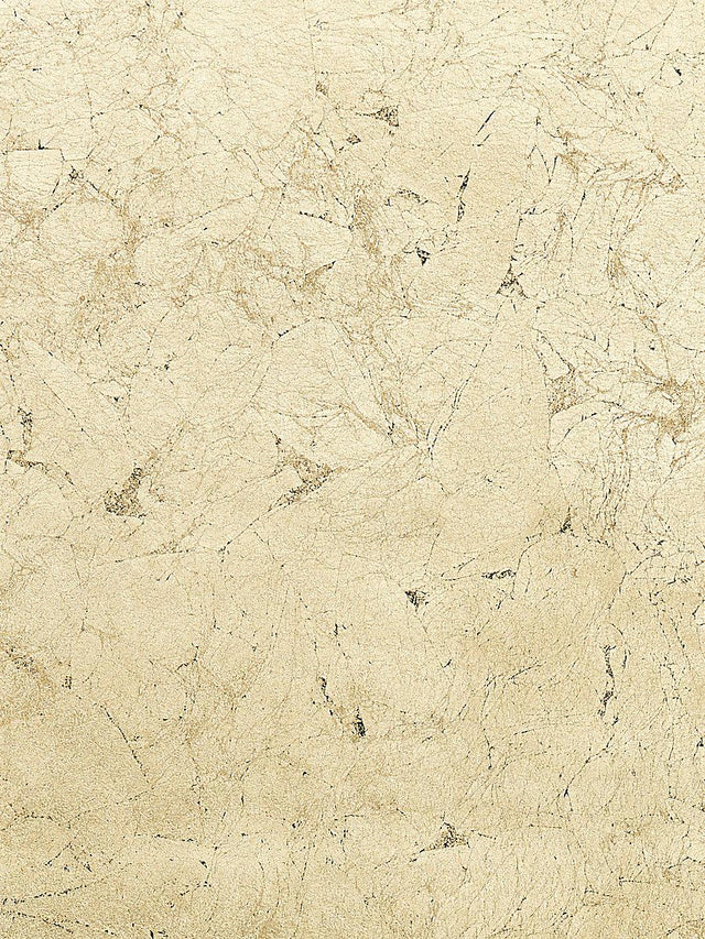 Scalamandre Pyrite Brushed Gold Wallpaper