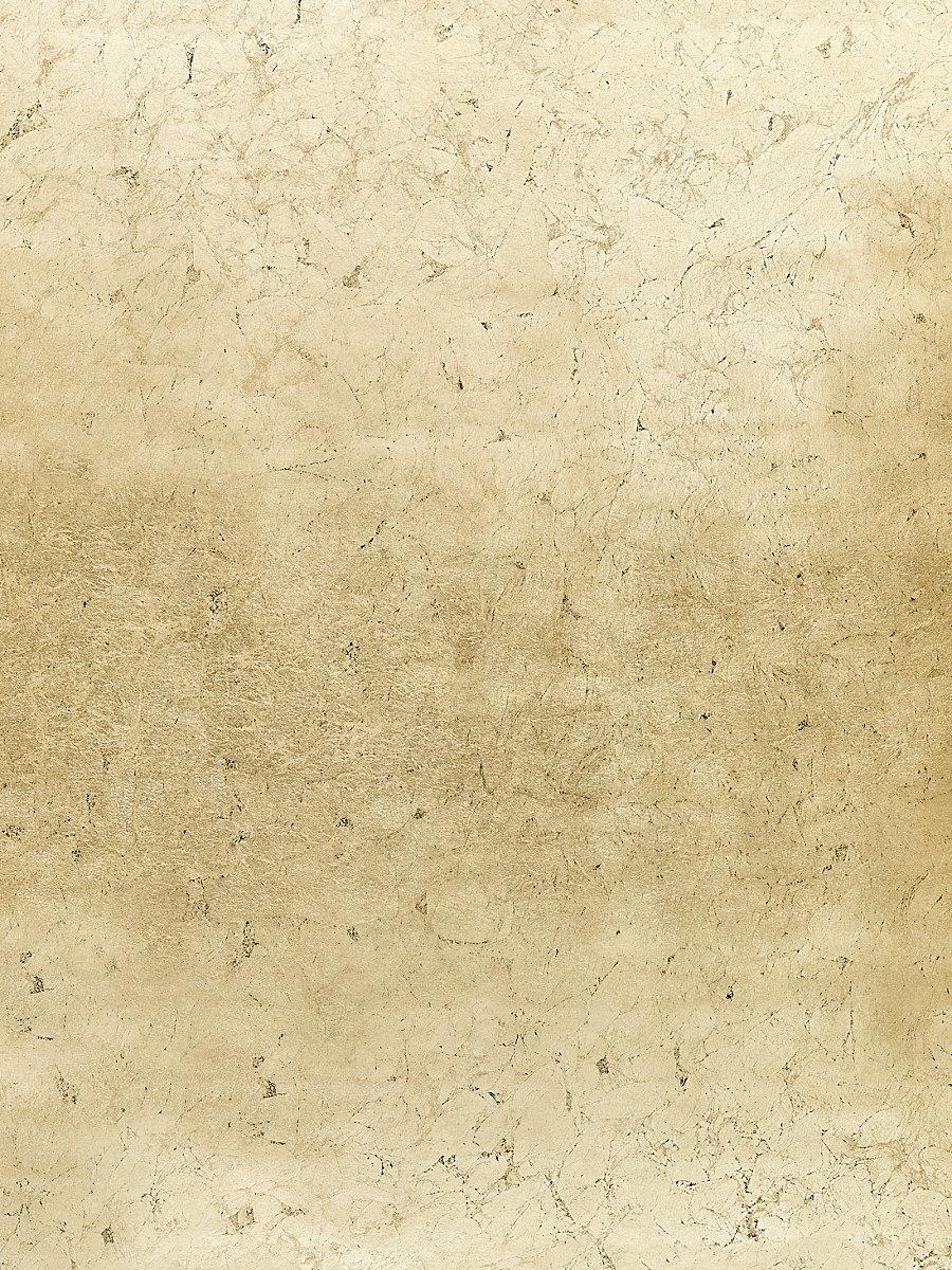 Scalamandre Pyrite Brushed Gold Wallpaper