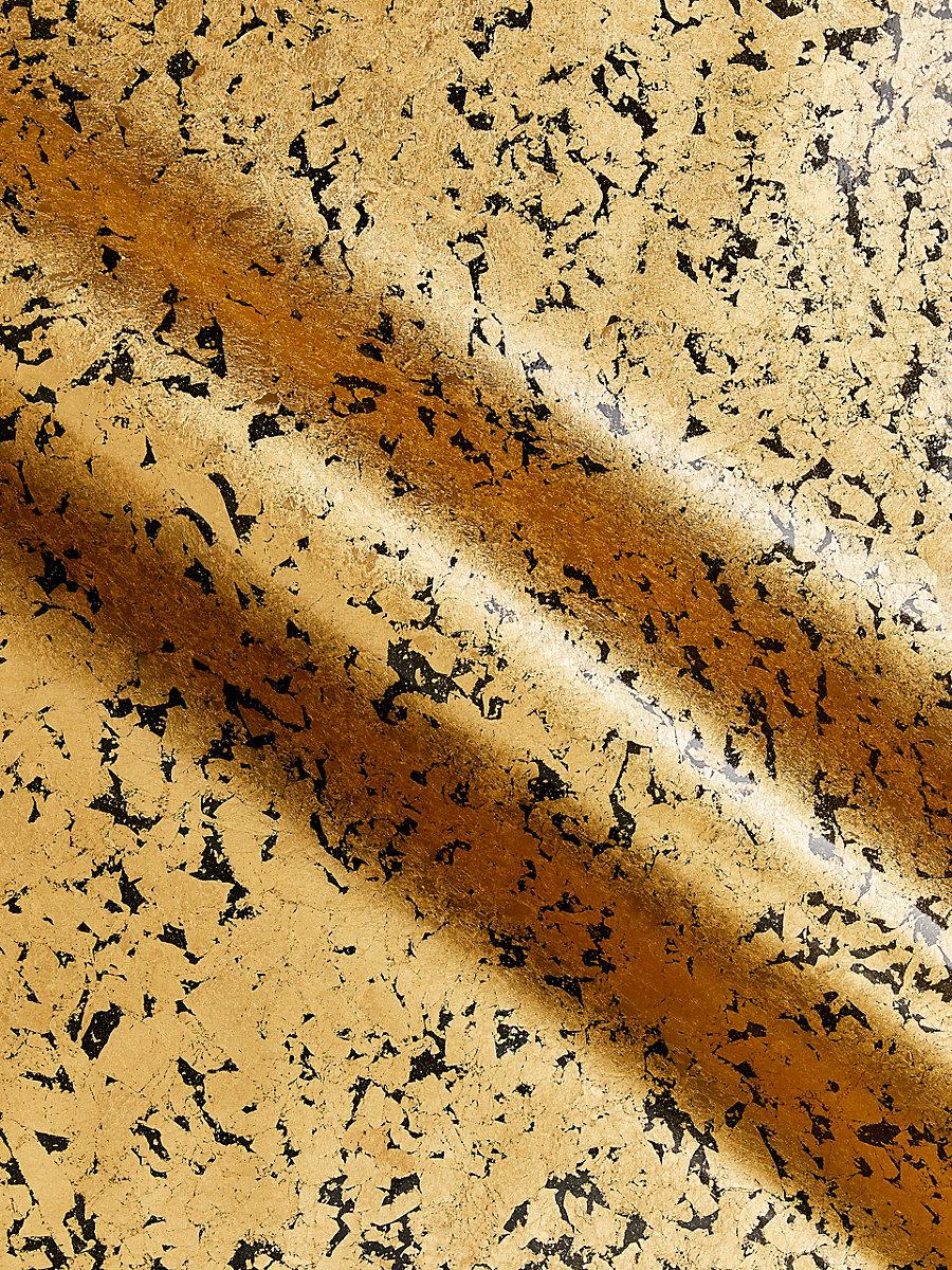 Scalamandre Obsidian Black Wallpaper