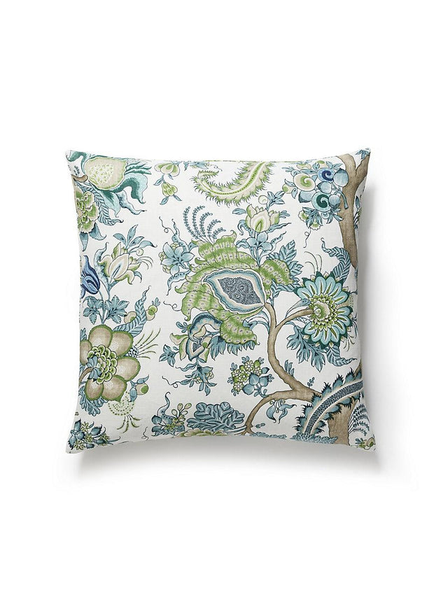 Scalamandre Met Palampore 22 X 22 - Aegean Decorative Pillow