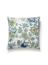 Scalamandre Met Palampore 22 X 22 - Aegean Decorative Pillow