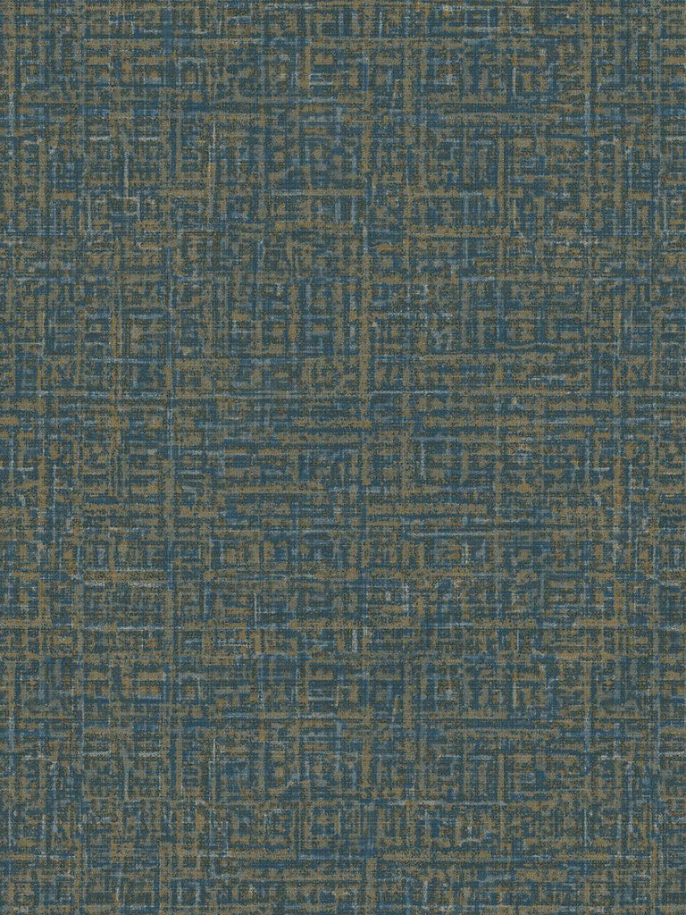 Scalamandre CHIETI BLUE WALNUT Wallpaper