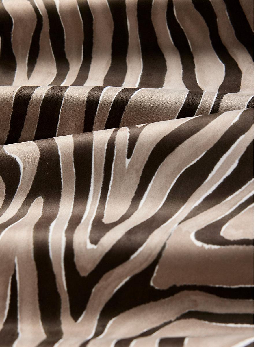 Scalamandre Kenya Faux Suede Graphite Fabric