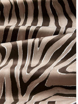 Scalamandre Kenya Faux Suede Graphite Fabric