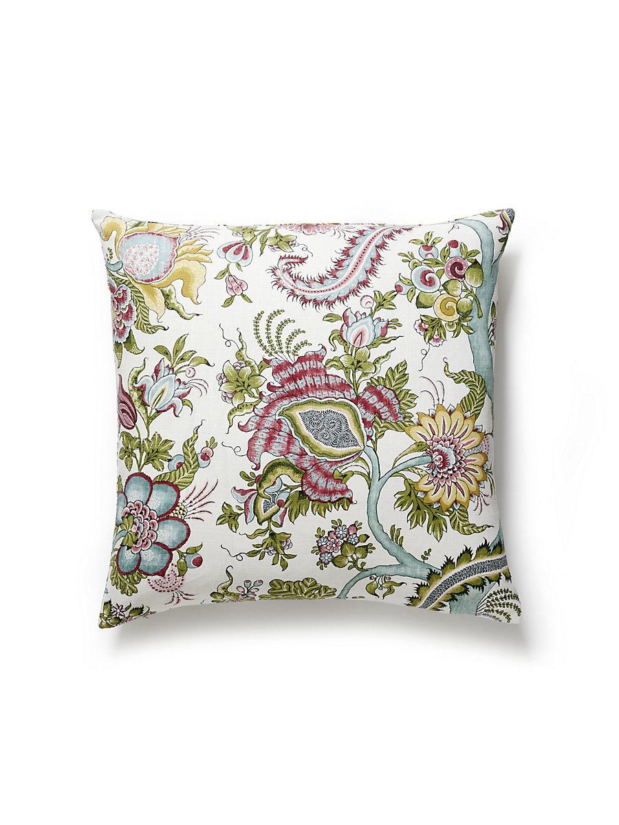Scalamandre Met Palampore 22 X 22 - Flower Garden Decorative Pillow