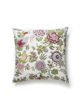 Scalamandre Met Palampore 22 X 22 - Flower Garden Decorative Pillow