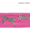 Scalamandre Leaping Cheetah Embrdry Tape Bubblegum Trim