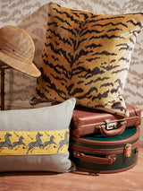Scalamandre Zebras Embroidered Tape Yellow Trim