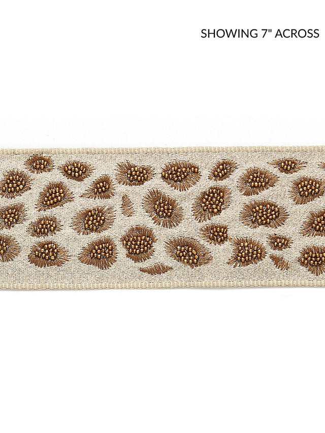 Scalamandre Catwalk Embellished Tape Desert Trim