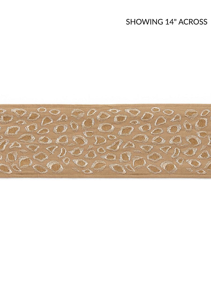 Scalamandre Catwalk Embroidered Tape Desert Trim