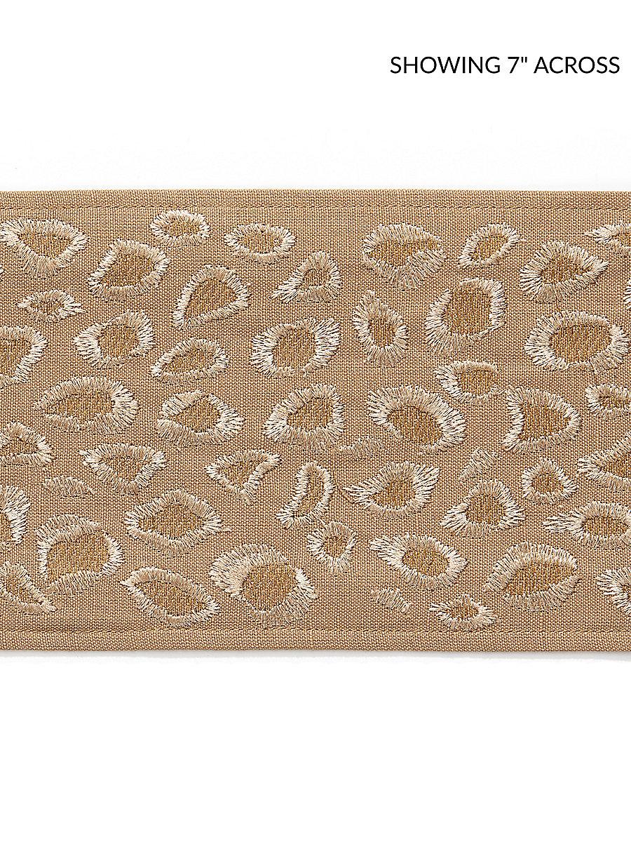 Scalamandre Catwalk Embroidered Tape Desert Trim