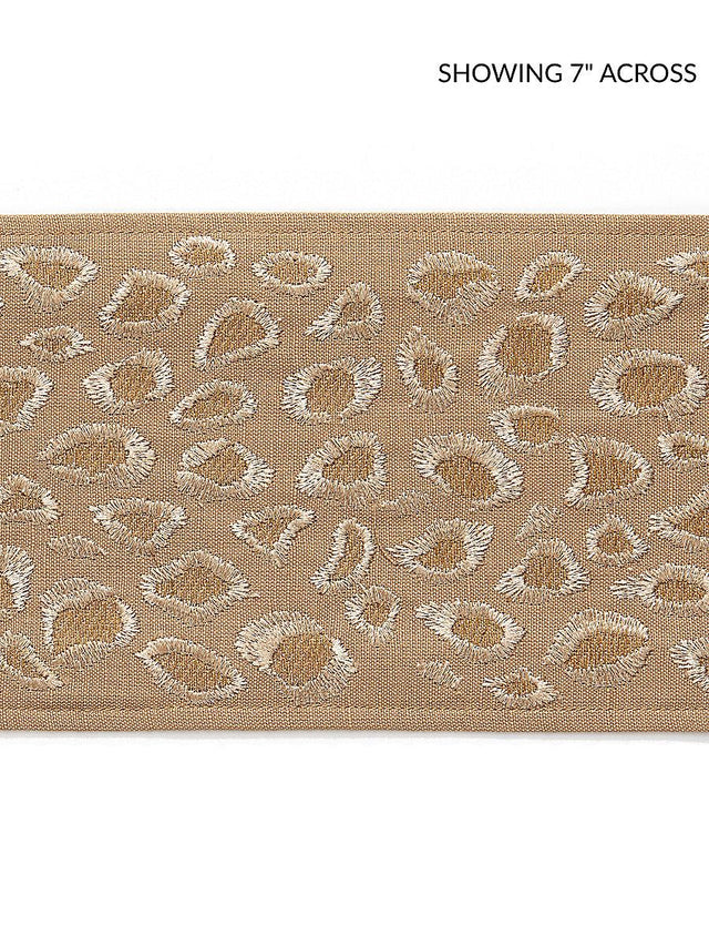 Scalamandre Catwalk Embroidered Tape Desert Trim
