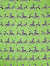 Scalamandre Zebras Petite Lime Fabric
