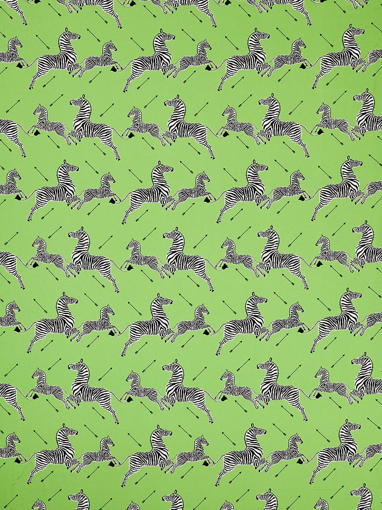 Scalamandre Zebras Petite Lime Fabric