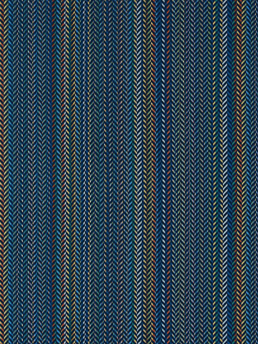 Scalamandre Arrow Stripe Cobalt Fabric