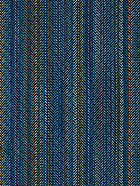Scalamandre Arrow Stripe Cobalt Fabric