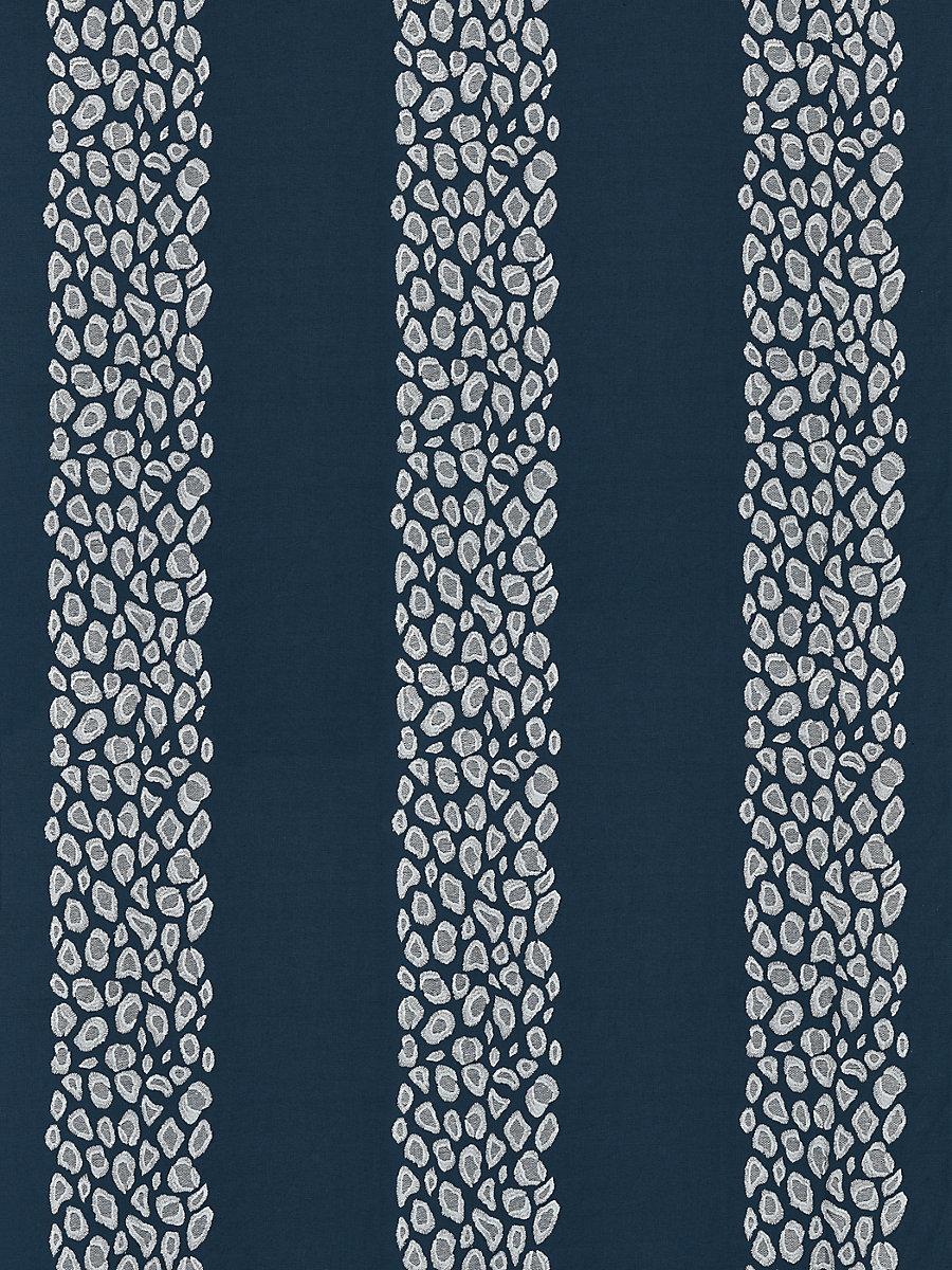 Scalamandre Catwalk Embroidery Midnight Fabric