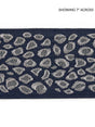 Scalamandre Catwalk Embroidered Tape Midnight Trim