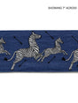 Scalamandre Zebras Embroidered Tape Denim Trim