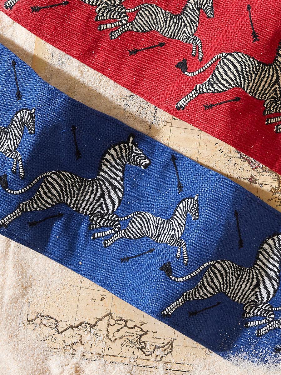 Scalamandre Zebras Embroidered Tape Denim Trim