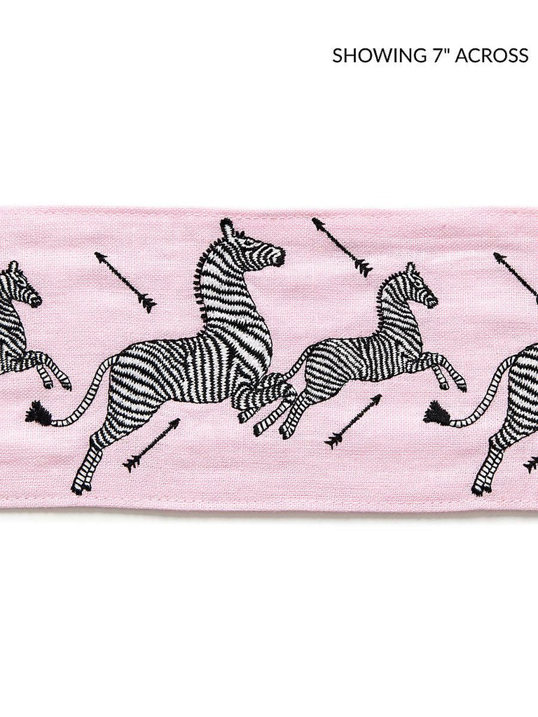Scalamandre Zebras Embroidered Tape Peony Trim
