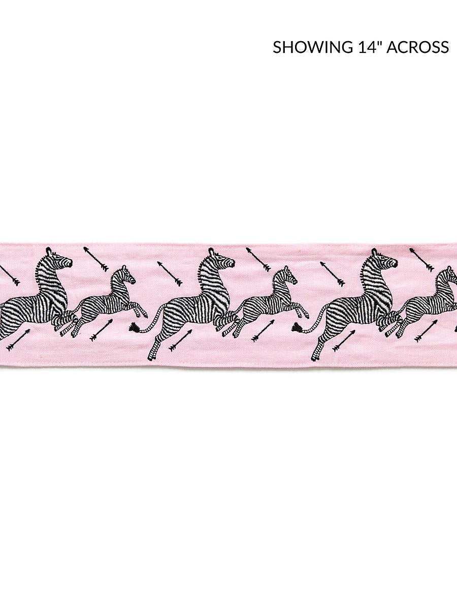 Scalamandre Zebras Embroidered Tape Peony Trim