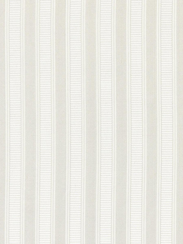 Scalamandre Shirred Stripe Eggshell Fabric