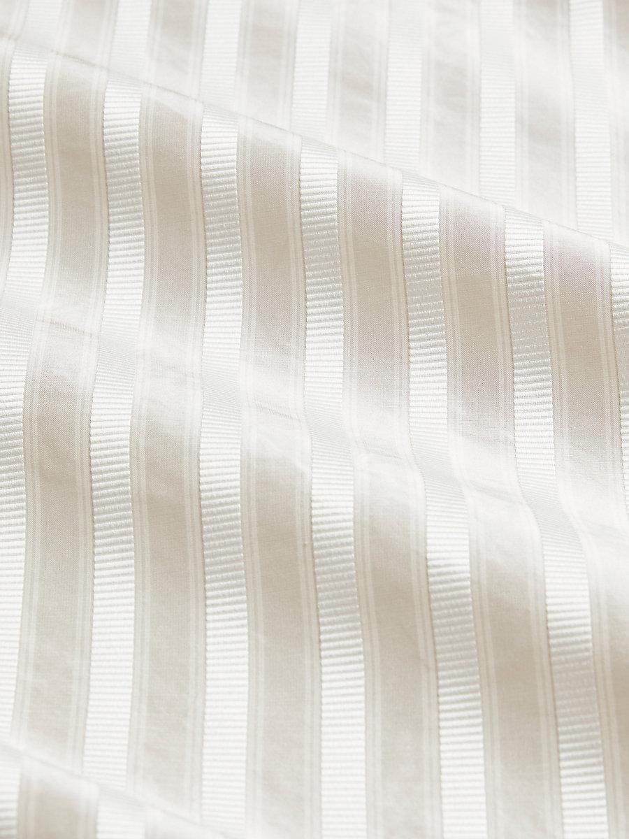 Scalamandre Shirred Stripe Eggshell Fabric