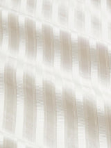 Scalamandre Shirred Stripe Eggshell Fabric