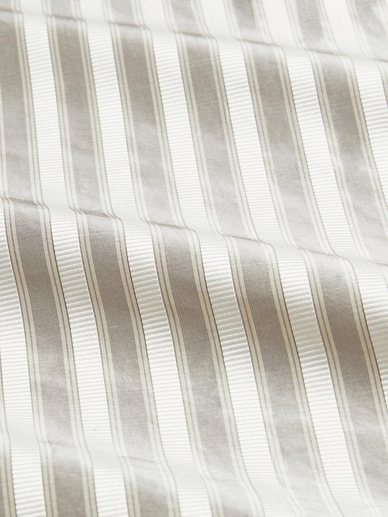 Scalamandre SHIRRED STRIPE PEWTER Fabric